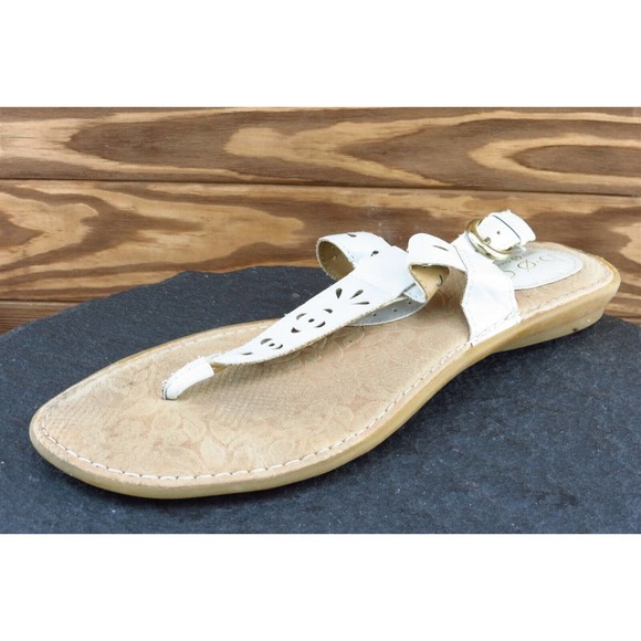 Born‎ concept Sz 10 M White Gladiator Synthetic Women Sandals C63901 - Picture 1 of 8